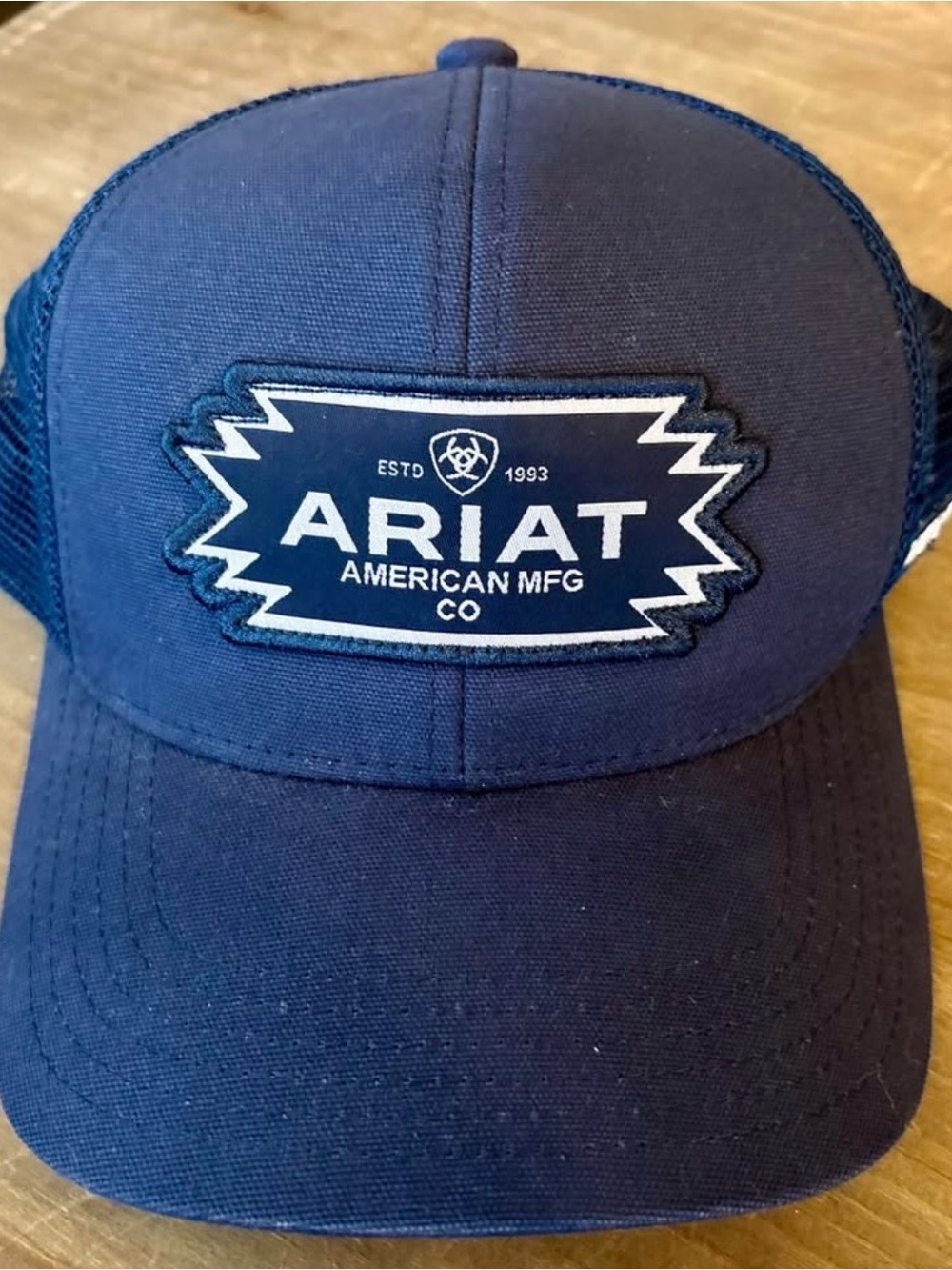 *NEW* Men’s Ariat SnapBack Aztec Logo Patch Cap